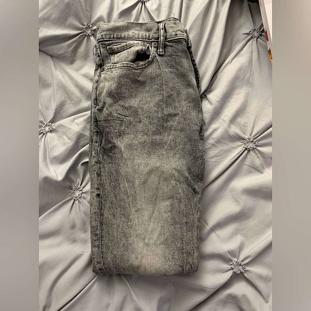 These jeans are three months old has been worn once or twice